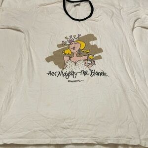 Her Majesty The Blonde Oversized Nighty